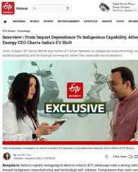 Ather Energy CEO EV interview