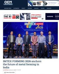 IMTEX Forming 2026 OEM Update news